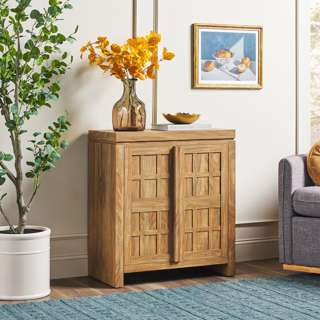 Walker Edison Modern Storage Accent Cabinet