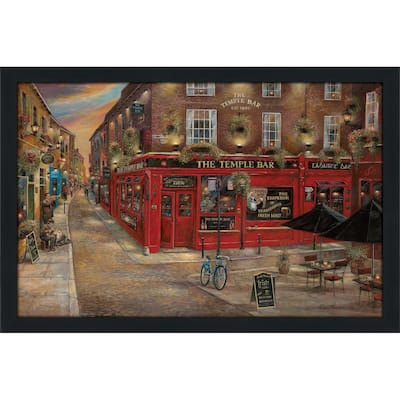 "Temple Bar" by Ruane Manning Print on Acrylic