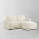 Option 2 Pieces+ 1 Ottoman