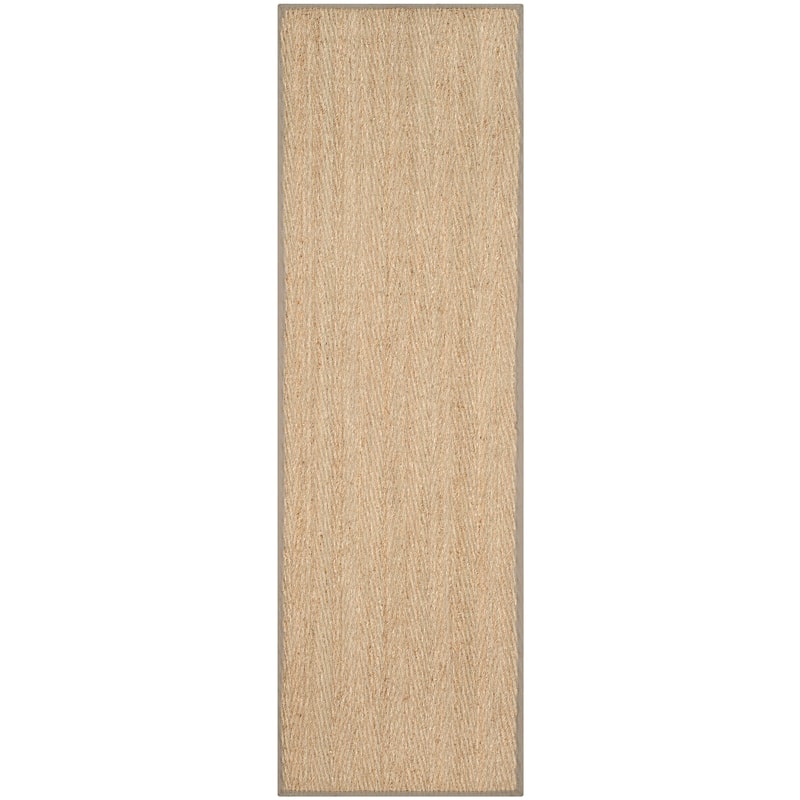 SAFAVIEH Natural Fiber Oceana Herringbone Seagrass Rug