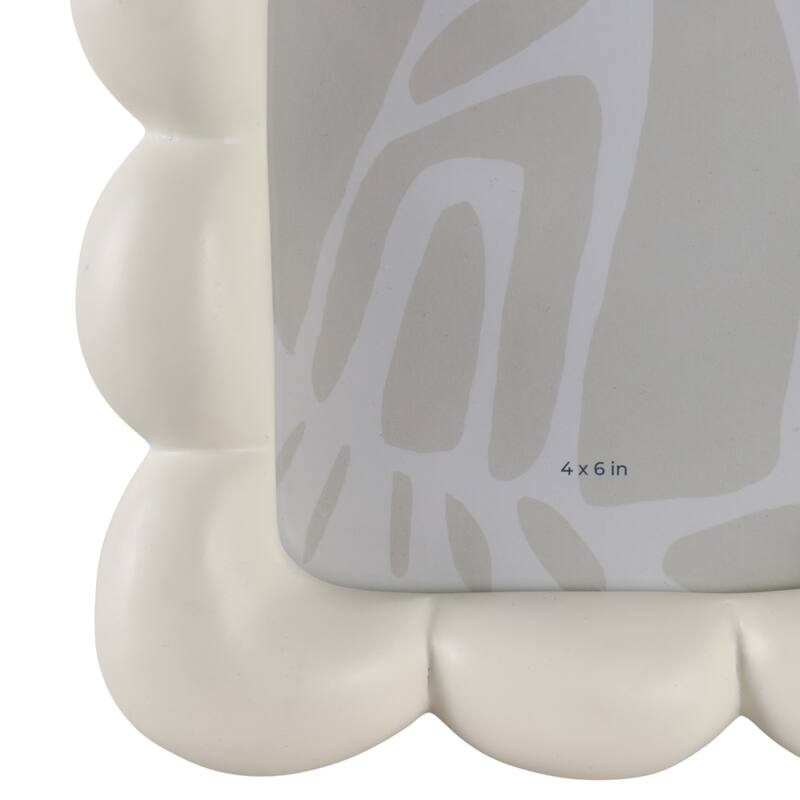 Modern Glass Square Bubble Picture Frame for Home Decor