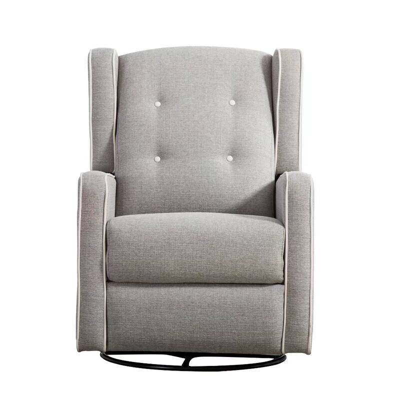Swivel Rocker Recliner Chair, Nursery Glider Chair, Nursery Rocking Chairs, Manual Reclining Chair