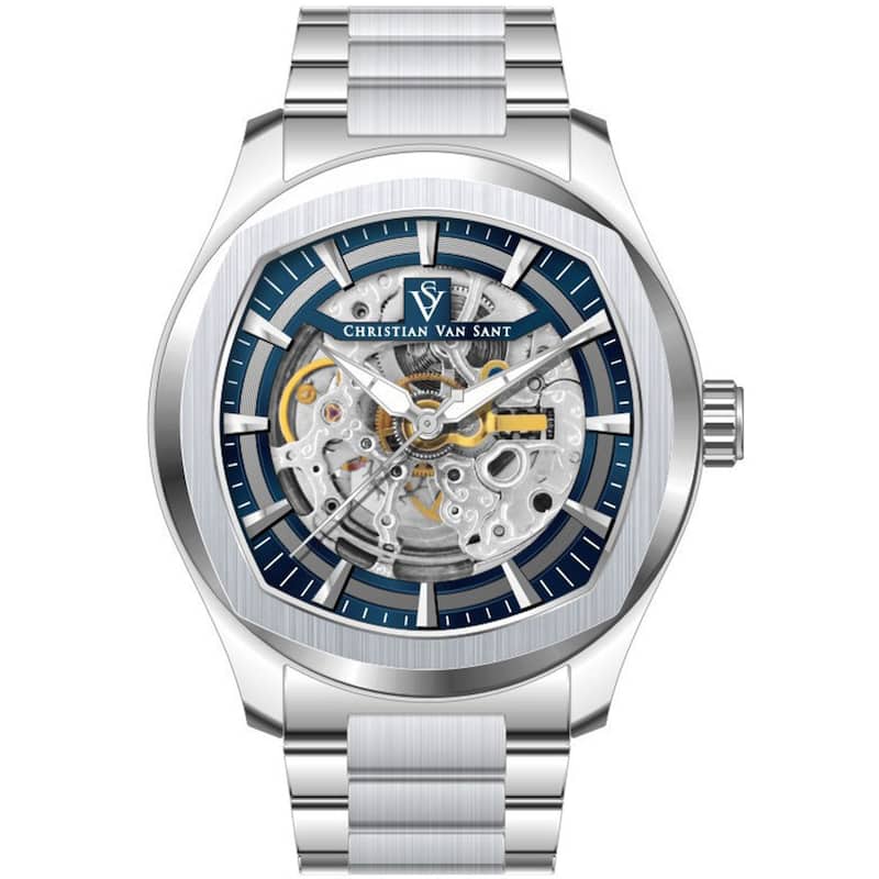 Christian Van Sant Men's Romeo Blue Dial Watch - CV9506 - 6 (36)