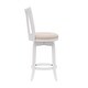 preview thumbnail 22 of 37, Hillsdale Furniture Savana Wood Upholstered Swivel Stool