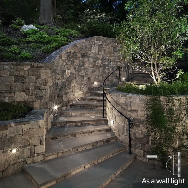 4 Pack 5W LED Landscape Light Low Voltage Waterproof for Pathway Patio Yard  - On Sale - Bed Bath & Beyond - 32192861