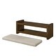 preview thumbnail 13 of 20, 47" Accent Bench with Lower Shelf Shoe Rack, Padded Seating Bench, Bed End Bench with Storage, Removable Cushion