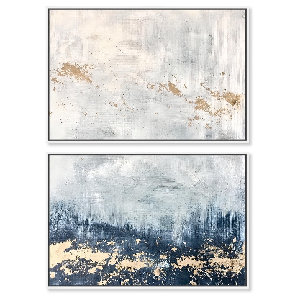 Inner Cosmos II Canvas Set of 2 by Art Remedy