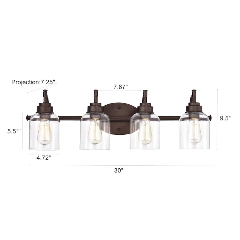 4-light Bath/ Vanity Light