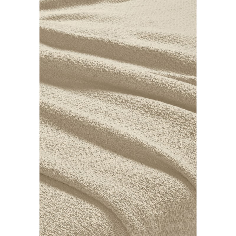 Superior Waffle Weave Honeycomb Knit Soft Cotton Blanket