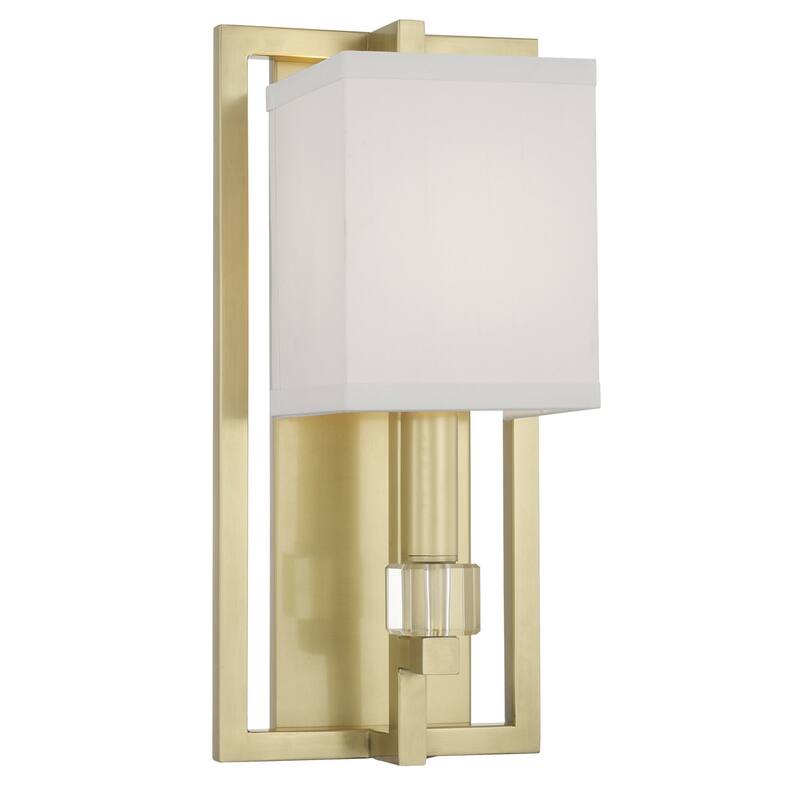 Crystorama Lighting Group Dixon Single Light 15" Tall Wall Sconce