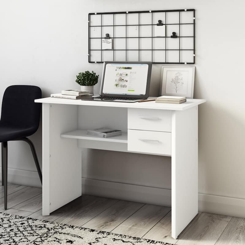CorLiving Kingston Two Drawer Desk