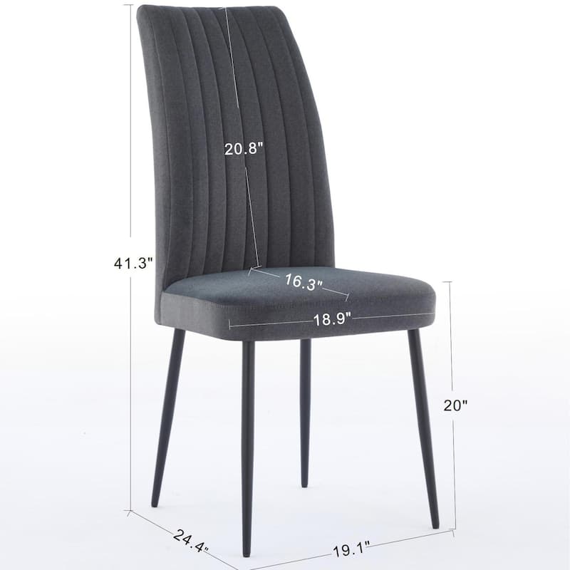 Dining Chair For Bedroom, Dining Room ,Design Is Simple, The Cushion Is Comfortable