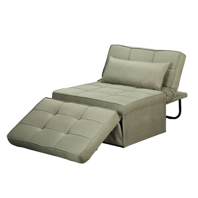 Ainfox Convertible Sofa Bed Sleeper Folding Ottoman Sofa Bed Couch