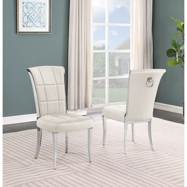 Best Quality Furniture D221/2-SC320-7 Dining Set with 12mm Tempered Glass