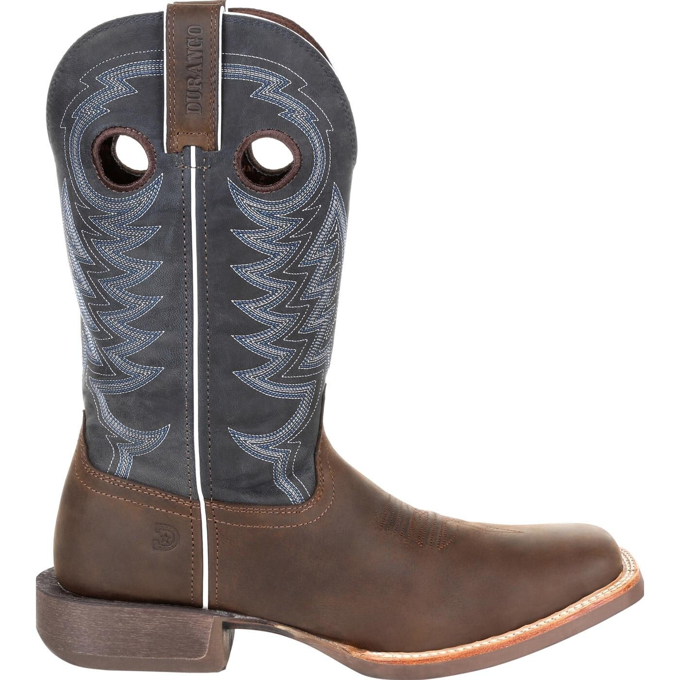 denim western boots