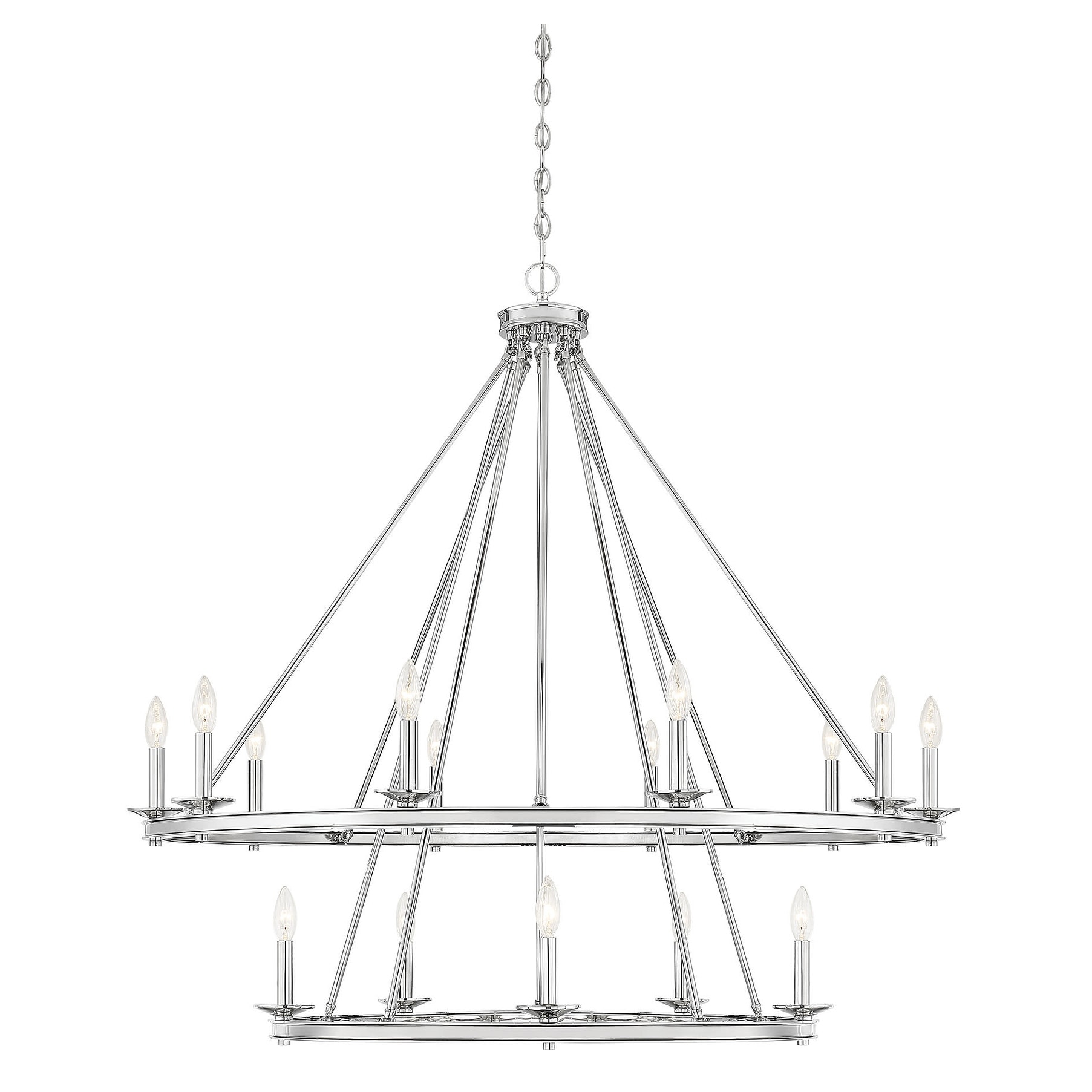 Savoy House Middleton 15 Light 45" Wide Taper Candle Chandelier