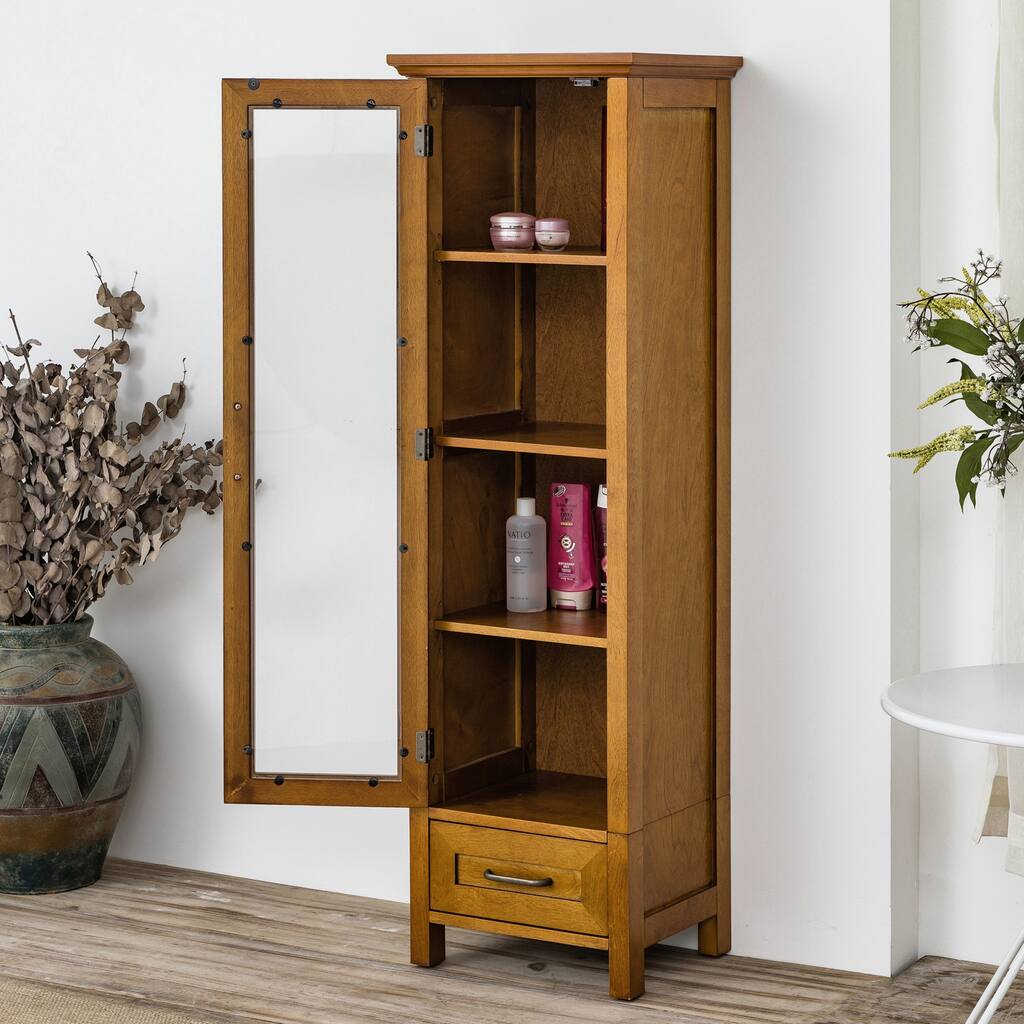 Teamson Home Avery Freestanding Linen Tower