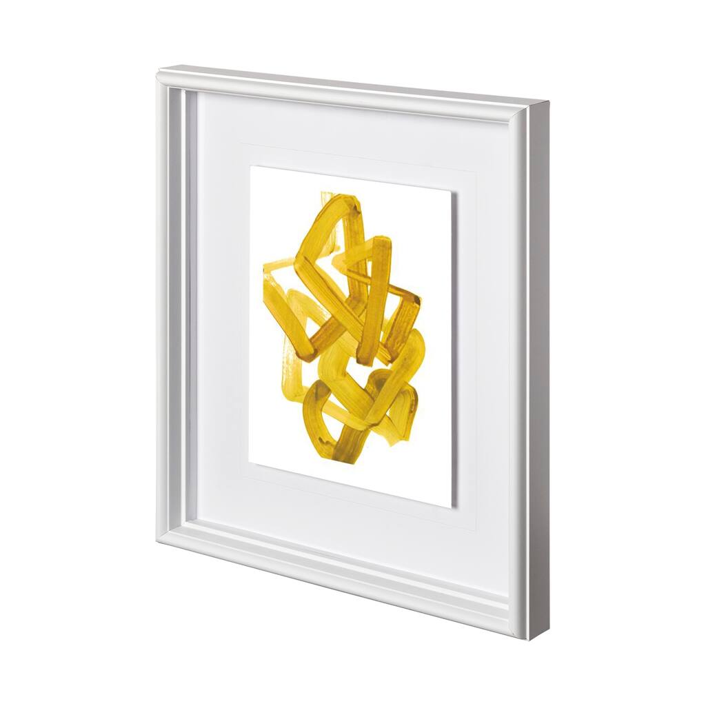 Gestural Brush 1 Framed Art Print