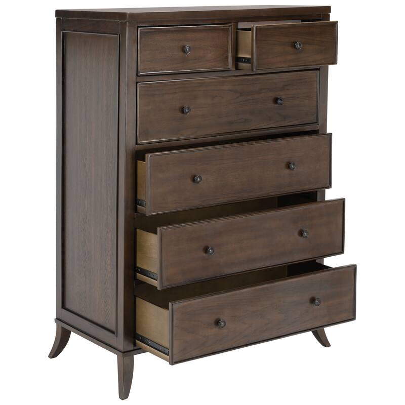 SAFAVIEH COUTURE Tobias 6 Drawer Tall Dresser