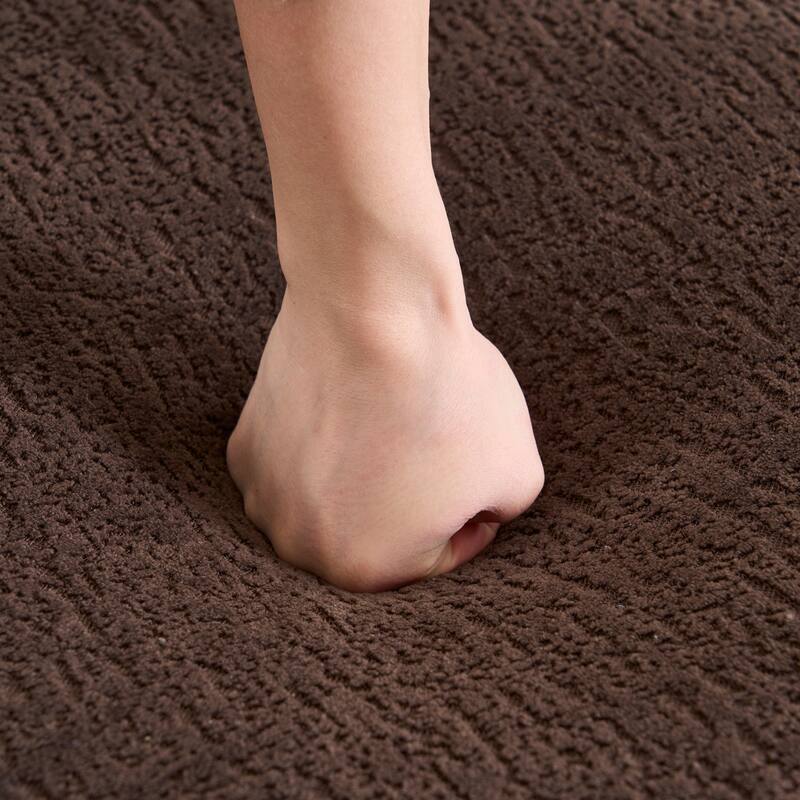 L-Shaped Sectional Sofa with Curved Chaise, Chenille Boneless Cloud Sofa, Modular 4-Seater Sofa with 4 Throw Pillows