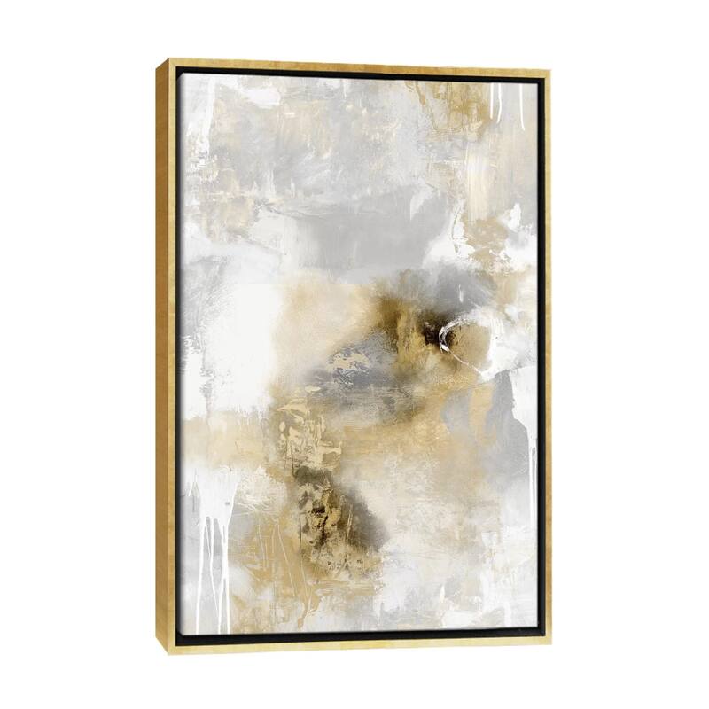 iCanvas "Irresistible Tan I" by Tate Bridges Framed Canvas Print - Gold - 48x32