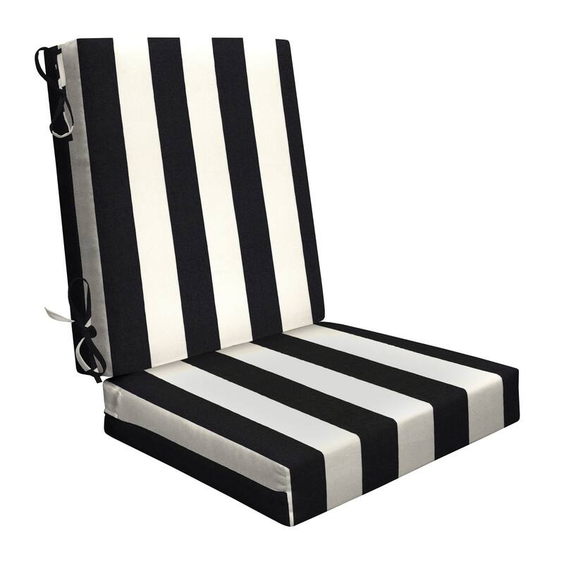 Outdoor Highback Dining Chair Cushion