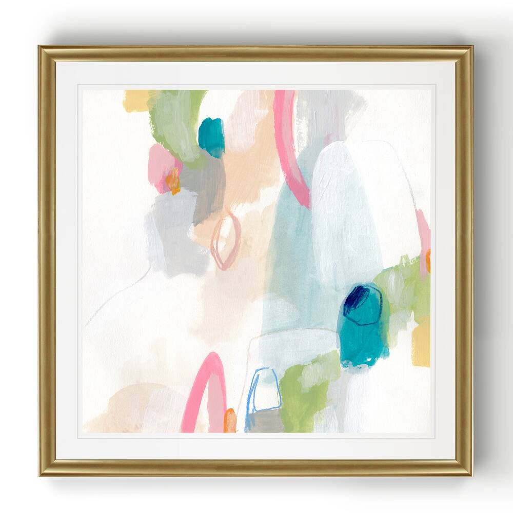 Candy Jacket I -Black Framed Print