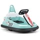 preview thumbnail 8 of 6, 6V Electric Kids Ride-on Bumper Car w/ Spinning Dual Motors 2 Speeds Green