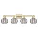 Option Antique Brass / Light Smoke Deco Swirl