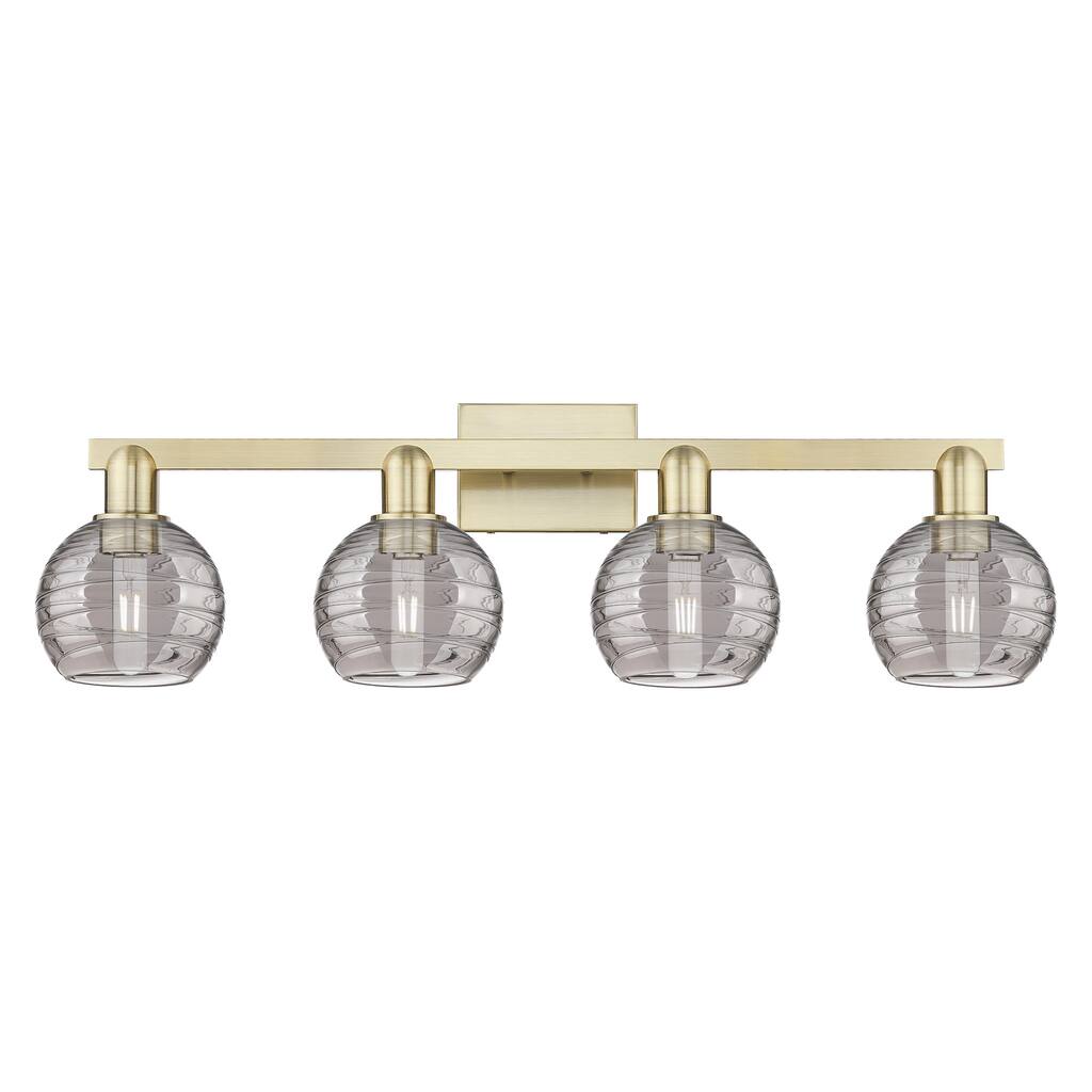 Innovations Lighting 716-4W-9-36 Athens Deco Swirl Vanity Athens Deco