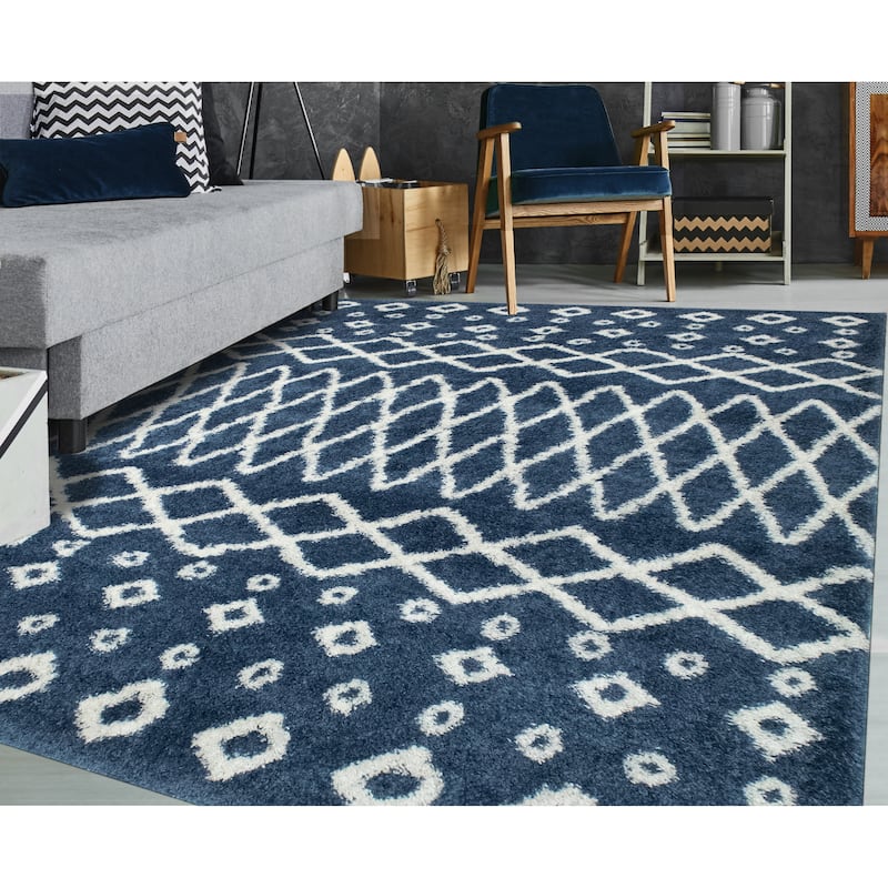 Noori Rug Lux Roy Moroccan 2-Inch Shag Rug