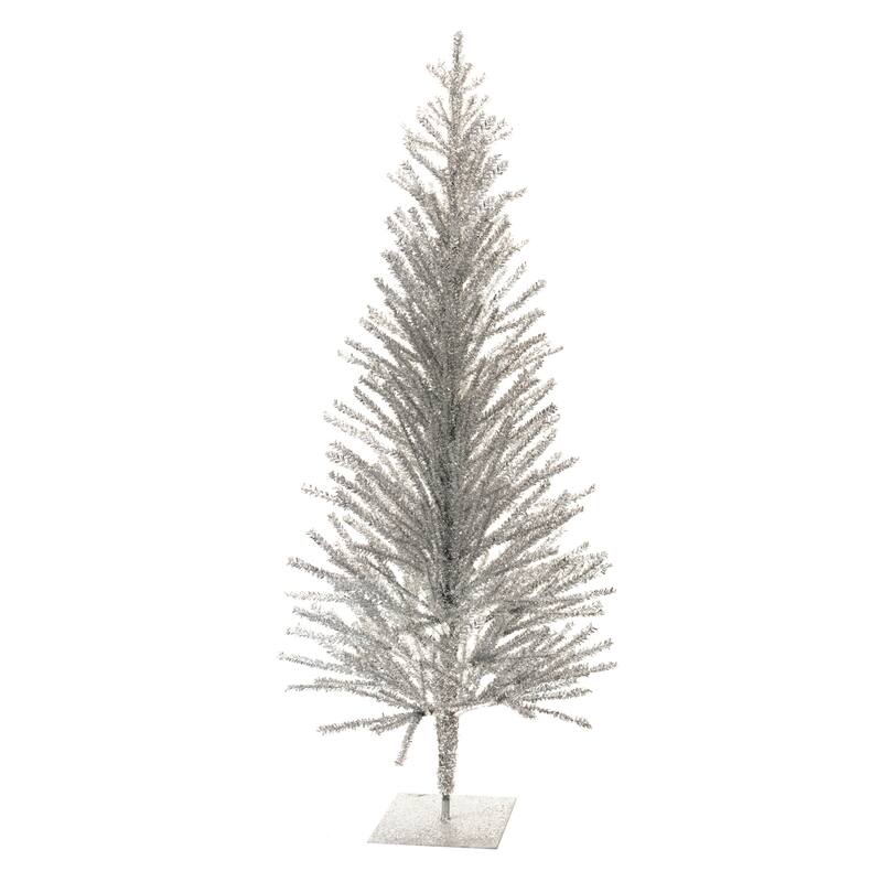 Tinsel Pine Artificial Christmas Tree - 4’ - Unlit
