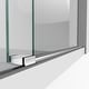 preview thumbnail 14 of 16, DreamLine Enigma-X 44-48 in. W x 76 in. H Fully Frameless Sliding Shower Door - 44" - 48" W