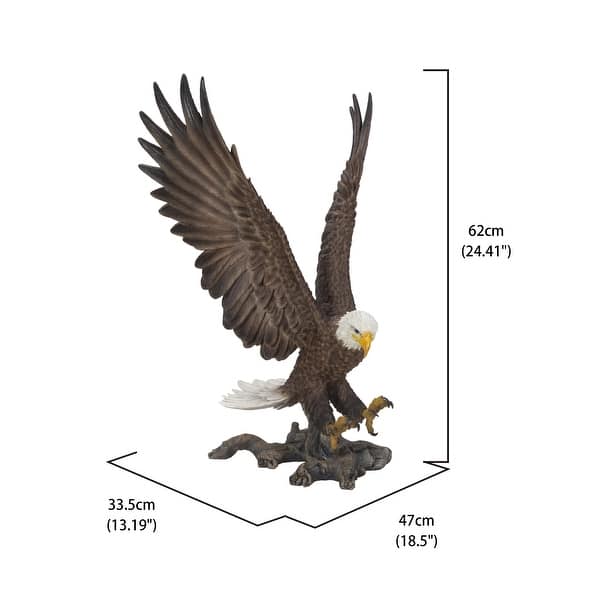 Large Flying Eagle Statue