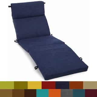 72-inch by 24-inch Outdoor Chaise Lounge Cushion - 24" x 72"