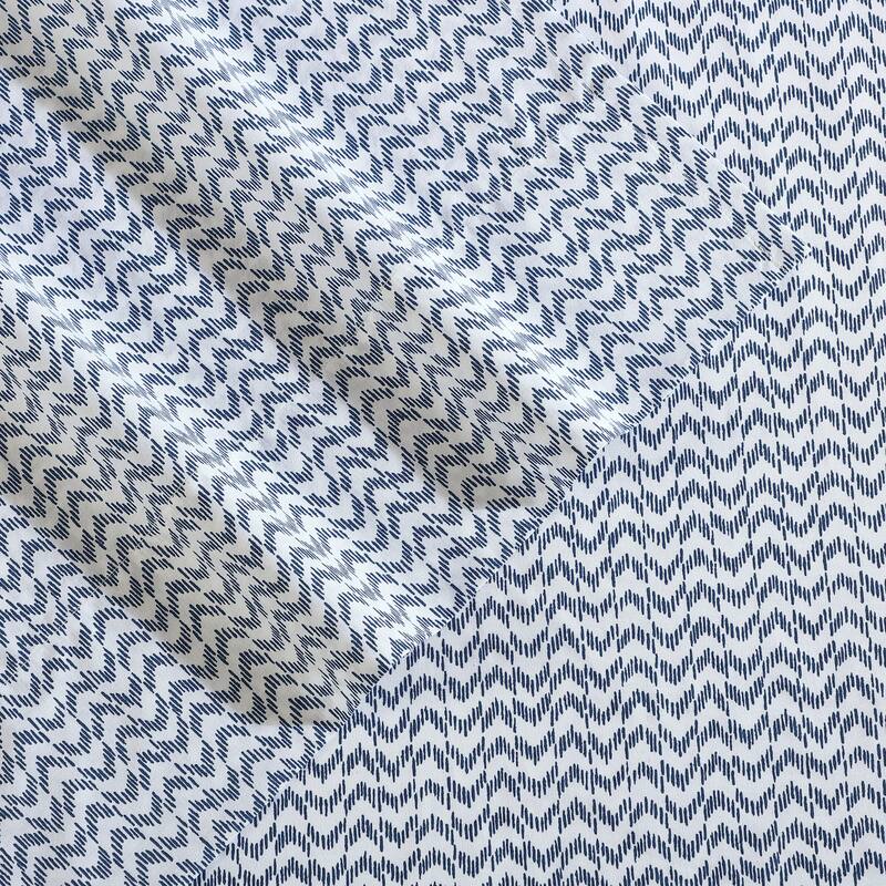 Nautica Cotton Percale Deep Pocket Bed Sheet Sets
