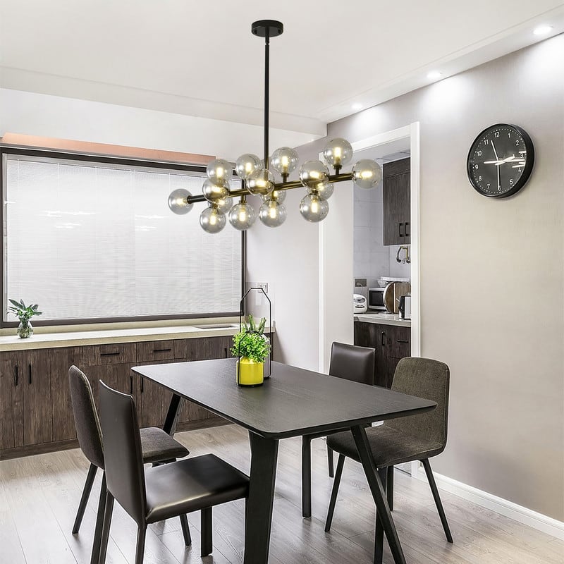 16 Light Modern Sputnik Chandelier Kitchen island Pendant Lights island