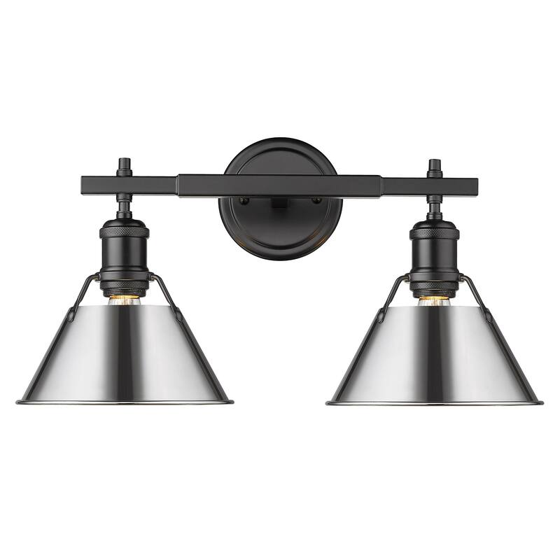 Golden Lighting Orwell 2 Light 18" Wide Bathroom Vanity Light