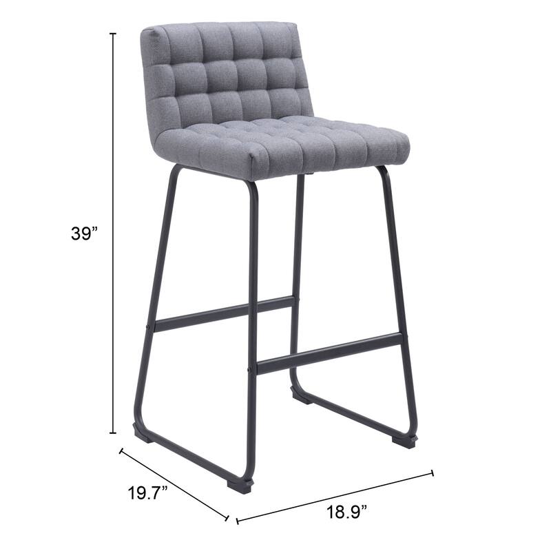 Pago Barstool Gray