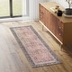 preview thumbnail 40 of 90, Thomasville Emporia Industrial Traditional Machine Washable Non-Slip Soft Flat Pile Chenille Area Rugs 2'2"x7' - Fardad Brown - Runner