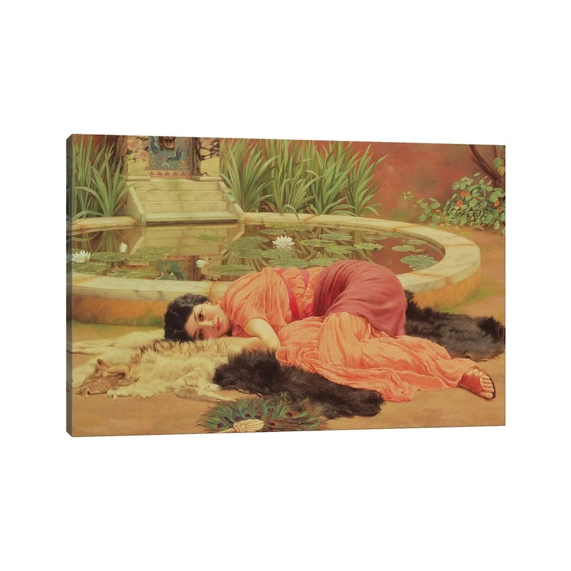iCanvas "Dolce Far Niente, 1904 " by John William Godward Canvas Print