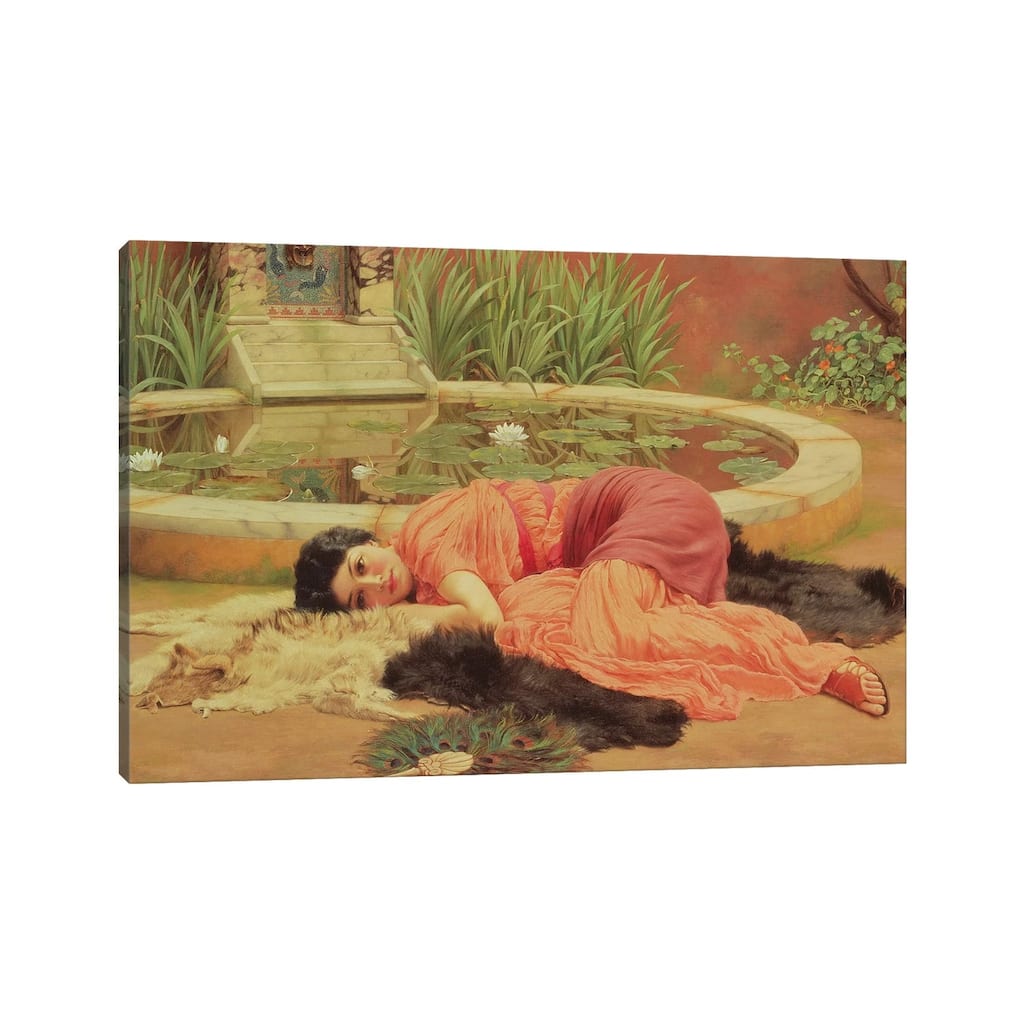 iCanvas "Dolce Far Niente, 1904 " by John William Godward Canvas Print