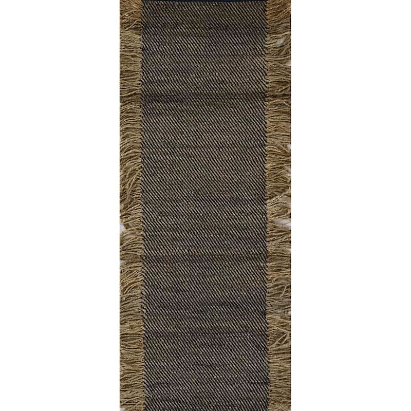 Momeni Clara Natural Fiber Area Rug - 2' 3" x 8' - Blue - Runner