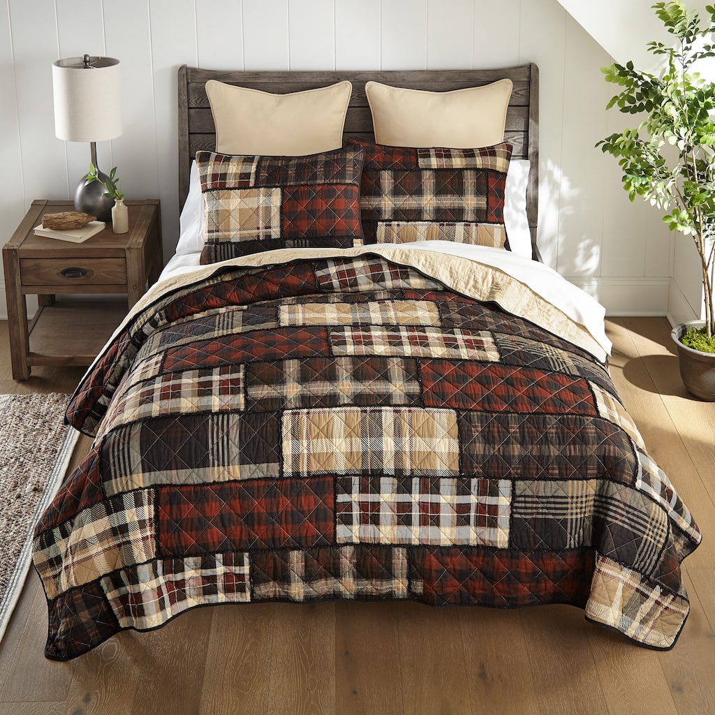Donna Sharp LJ Plaid Cotton Quilt Collection