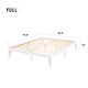 preview thumbnail 94 of 93, 12" Classic Solid Wood Platform Bed Frame