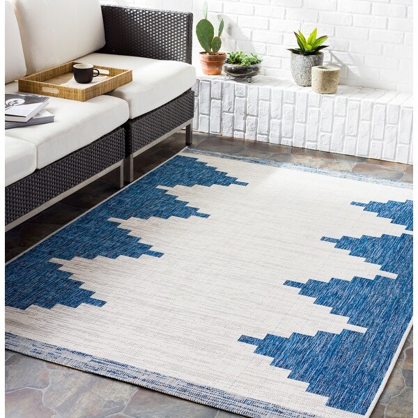 Aleida Indoor/ Outdoor Modern Area Rug