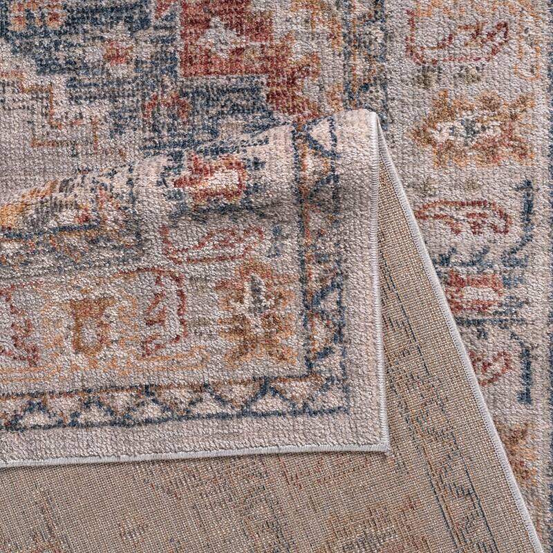 Vintage Medallion Woven Area Rug - 8'x10'