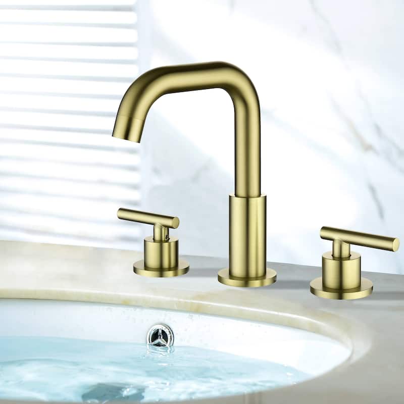 Clihome Widespread Bathroom Faucet Two Handle