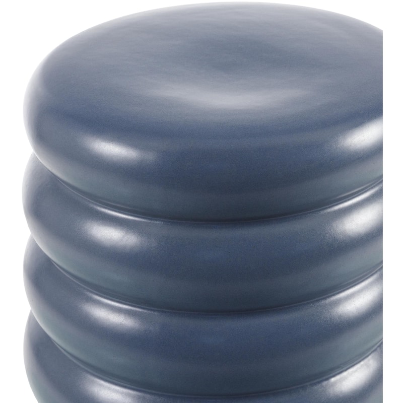 Livabliss Bizen Modern Garden Stool