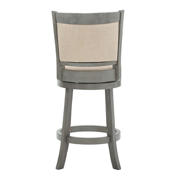 Verona panel back linen swivel discount